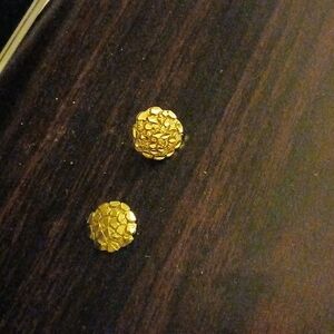 Gold 10k And 14k Nug Earrings